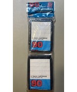 NOS Kmart 90 Min 8 Track 2 Pack Sealed - €10,23 EUR NOS Kmart 90 Min 8 Track 2 Pack Sealed - €10,23 EUR