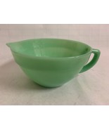 Vintage Jadeite Bowl, Fire King Ware 3 Made in USA, Mixing Bowl with spo... - £43.52 GBP