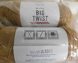 Big Twist Value lot of 2 Camel Dye Lot 650352 - £7.98 GBP