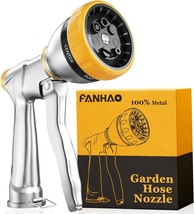 FANHAO Garden Hose Nozzle Sprayer, 100% Heavy Duty Metal 7 - £31.97 GBP