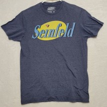 Seinfeld Men&#39;s T shirt Size M Medium blue logo graphic ripple junction 9... - $10.87