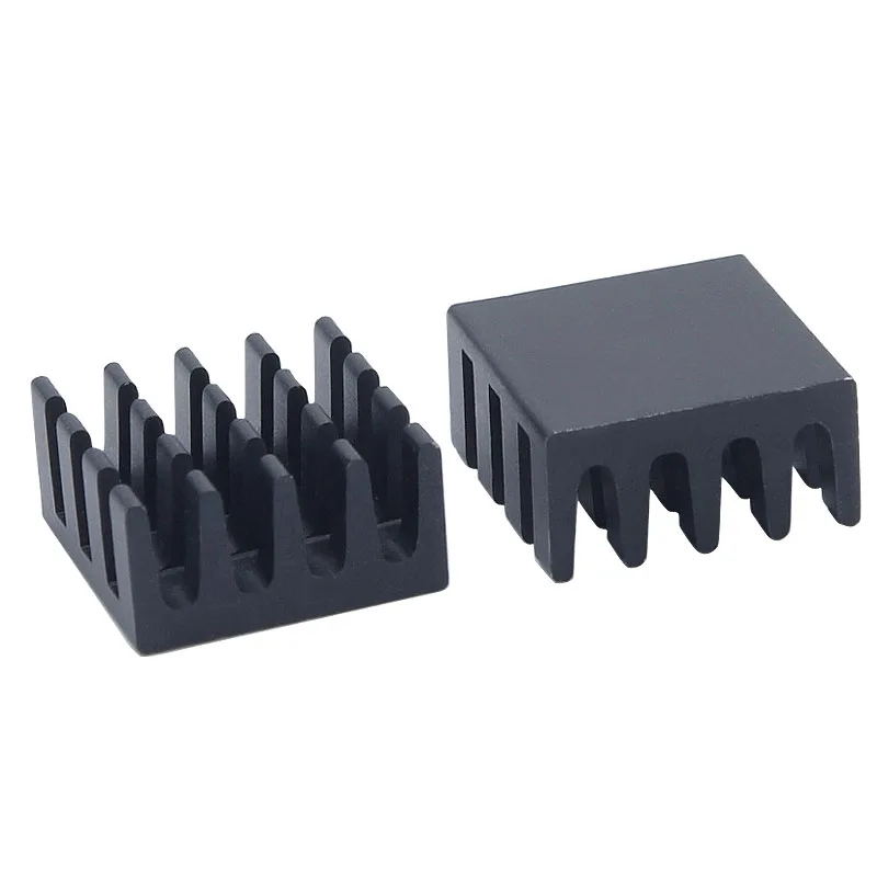 10/100pcs Aluminum Heatsink 14*14*7mm Computer Electronic Chip Cooling Routing - £12.87 GBP+