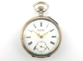 Silver pocket watch - £125.52 GBP