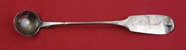Coin Silver by Various Makers Mustard Ladle by Willard and Hawley Fiddle 5 1/2&quot; - £61.52 GBP