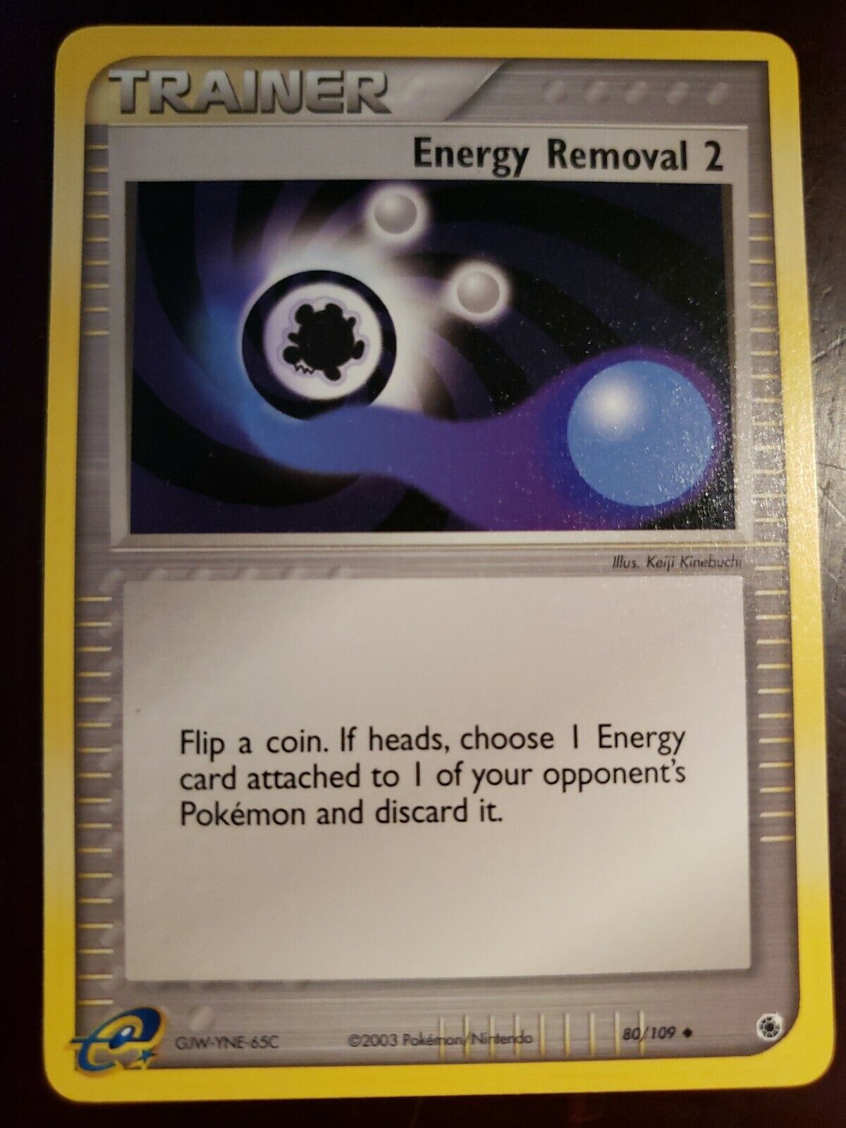 Energy Removal 2  80/109 EX Ruby & Sapphire Pokemon Nintendo TCG Card NM 2003 - $3.50