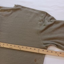 Carhartt Textured Knit T-Shirt Mens 2XL Long Sleeve Henley Cotton Brown K200 LDN image 11