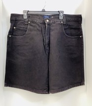 Harbor Bay Traditional Denim Shorts, Loose Fit, Black, Men&#39;s Size 40, 42, &amp; 46 - £14.55 GBP+