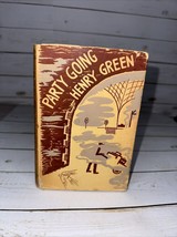 Party Going Henry Green 2nd Ed HC Dust Jacket 1947 Hogarth Press Vintage Novel - $45.04