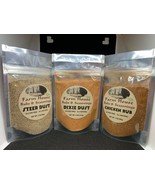 *Special* 3 Rubs (Trio of meat rubs) Pork, Beef, Chicken *FREE SHIPPING* - £12.03 GBP