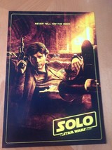 Solo A Star Wars Story Fan Event Han Solo 3 Poster Rare Disney Late Night Bonus - £15.48 GBP