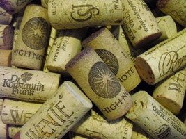 50 Used Quality Natural Wine Corks For You Craft Project - $11.99