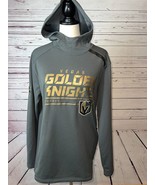 NHL Authentic Las Vegas Knights Fanatics Hooded Sweatshirt Medium Hockey... - $39.06