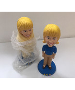 Mountaineer race track casino WV promotional  two Jan Bobble heads blond... - $19.75