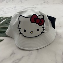 San Francisco Giants Hello Kitty Sanrio Bucket Hat New White Baseball SF - £27.14 GBP