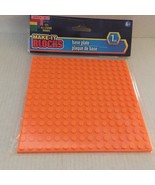 New Make-It Blocks 5&#39;&#39; x 5&#39;&#39; Base Plate - Orange - $8.06