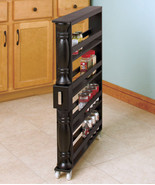 Large Slim Rolling Slide Out Kitchen Can Storage Cabinet Organizer - $94.99+