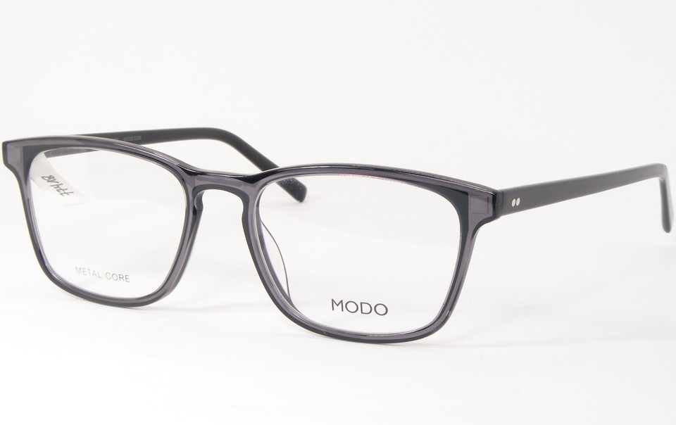 MODO 6616 GRYBK Grey Black UNIQUE METAL CORE HANDMADE EYEGLASSES FRAME 5... - $138.60 MODO 6616 GRYBK Grey Black UNIQUE METAL CORE HANDMADE EYEGLASSES FRAME 5... - $138.60