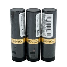 Revlon Super Lustrous Lipstick Creme 3 Pack 630 Raisin 467 Plum 325 Toas... - $18.49