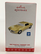 Hallmark Keepsake Christmas Ornament 1967 Pontiac Firebird 400 50th Anniversary - £47.84 GBP