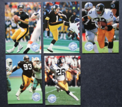 1991 Pro Set Platinum Series 1 Pittsburgh Steelers Team Set 5 Football Cards - £2.16 GBP