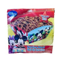 Disney Mickey Mouse Clubhouse party time Serving Bowl Fold Serve Toss- NEW - £11.83 GBP