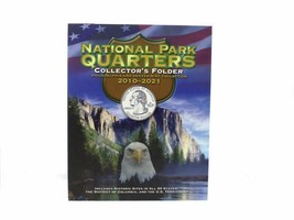 National Park Quarters 4 Panel Cushioned P&amp;D Coin Folder by Whitman - £12.57 GBP