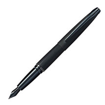 Cross ATX Brushed Black Etched Diamond Pen - Med Fountain - £109.55 GBP