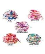 Japanese Style Kimono Fabric Sakura Flat Shoelaces Cherry Blossom Floral... - $1,646.35 MXN