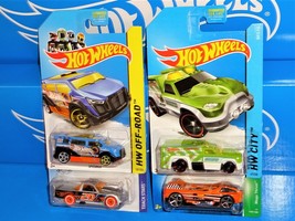 Hot Wheels Lot 4 Treasure Hunts Rescue Duty Mega Thrust Speedbox Circle Trucker - £8.70 GBP