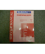 2003 Subaru Impreza Chassis Section 5 Service Manual WATER DAMAGE FACTOR... - $650.00 MXN