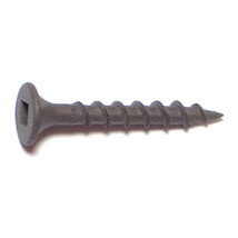 #6 x 1-1/8&quot; Black Phosphate Square Drive Bugle Head Drywall Screws (100 pcs.) - £8.64 GBP