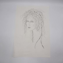 Matita Disegno Su Carta Fairy Woman ~10x15 - £67.17 GBP