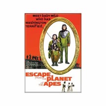 Escape From The Planet of the Apes Movie Poster Image Refrigerator Magnet UNUSED - £3.12 GBP