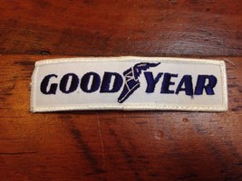 Vintage Goodyear Wingfoot Logo Blue White Embroidered Rockabilly Greaser Patch - $49.99