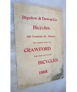 1895 Bigelow Dowse Boston crawford Bicycle Catalogue - $85.00