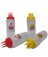 LAVA Multipurpose Sauce Bottle Squeezer Tube ROTI JALA Kuih Mold 700ml 3/5 Tips - $12.50 - $13.90