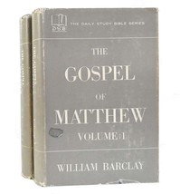 William Barclay The Gospel Of Matthew 2 Volume Set The Daily Study Bible Series - £176.07 GBP
