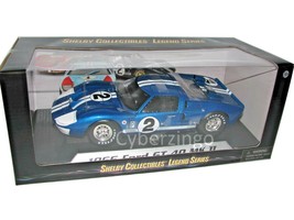 1966 Ford GT40 MK II 1:18 Scale Shelby Collectibles Blue Diecast Car NEW IN BOX - £52.69 GBP