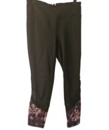 Gaiam Womens Leggings Yoga Pants Size XS Polyester / Spandex Elastic Wai... - $16.27 CAD