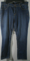 Jordache Jeans Womens Size 12 Blue Skinny Mid Rise Pants - $7.91