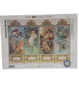 Goddesses of FOUR SEASONS 1000 Piece Eurographics Jigsaw Puzzle Alphonse... - £28.15 GBP