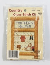 What&#39;s New Country Cross Stitch Mother&#39;s Helper Kit - BRAND NEW - £5.50 GBP