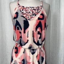 Banana Republic Women&#39;s Maxi Dress Pink &amp; Blue Size Small - £30.93 GBP