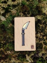 Chip carving blade 25 degrees tilted, fine wood carving blade, Small car... - $639.73 MXN