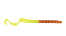 Berkley PowerBait Power Worms Fishing Soft Bait, Pumpkin Chartreuse, 7&quot;,... - £6.99 GBP