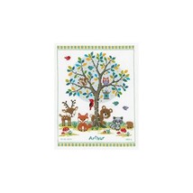 Vervaco Into the Woods Counted Cross Stitch Kit, Multi-Colour  - $79.00