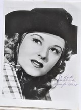 Jennifer Holt Signed Photo - The Gabby Hayes Show, Tales Of Wells Fargo w/coa - £125.03 GBP