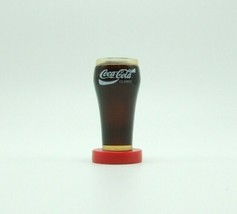 Coca-Cola Vs. Coke Bell Glass Red Bishop Chess Replacement Game Piece 2002 - £3.48 GBP