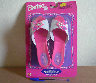 * * Very rare Barbie Movie star shoes - Mattel 1997 - kid shoes slippers... - $24.67