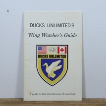 Ducks Unlimited&#39;s Wing Watchers Angus Shortt art Field Identification Guide hunt - £5.60 GBP